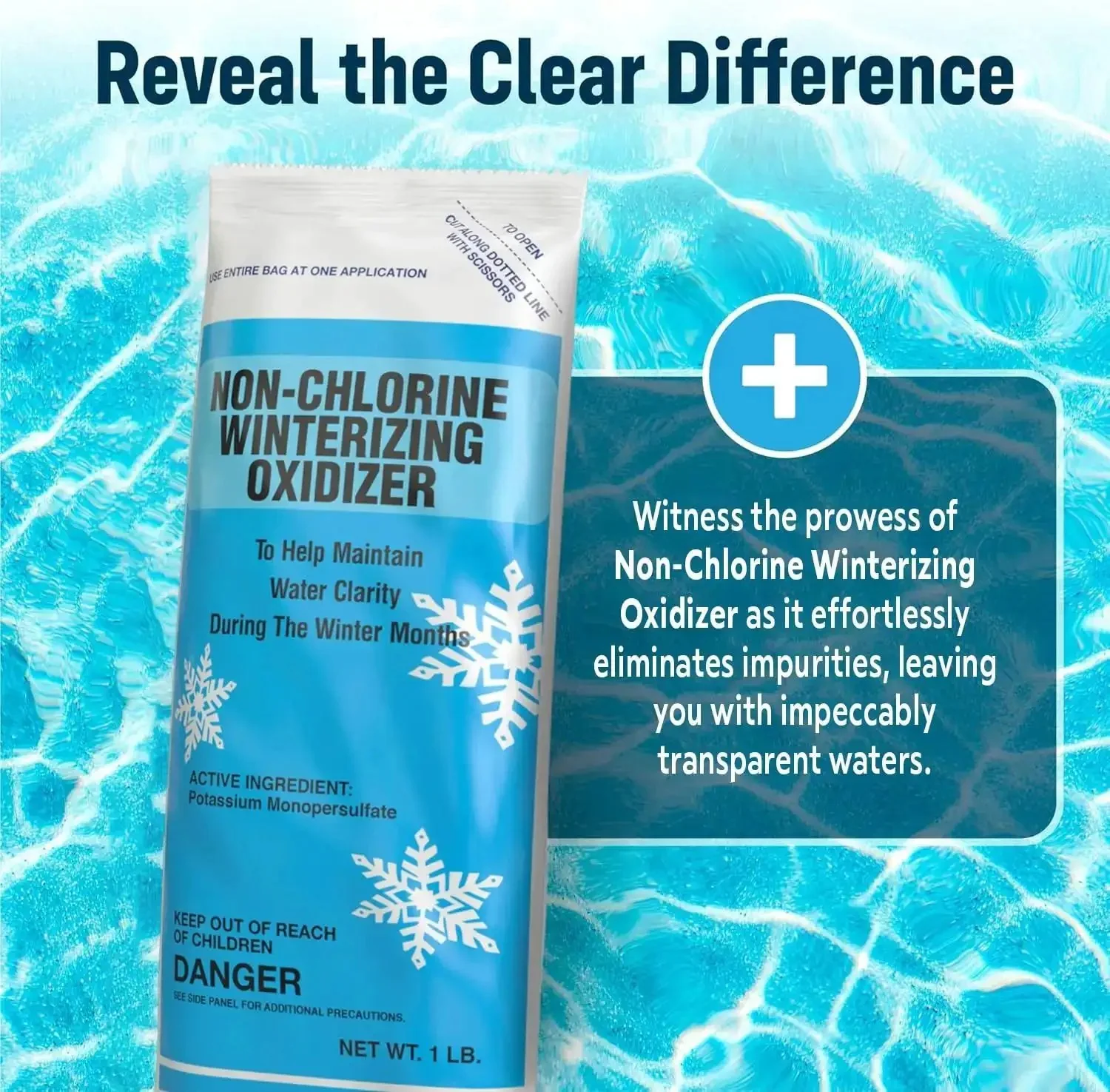 Winterizing Kit For Pools Up To 12,000 Gallons Fits Above Ground And In Ground Pools Three In One Maintenance To Get Your Pool Ready For Winter End Of Season Protection And Easy Cold Weather Care - Image 6