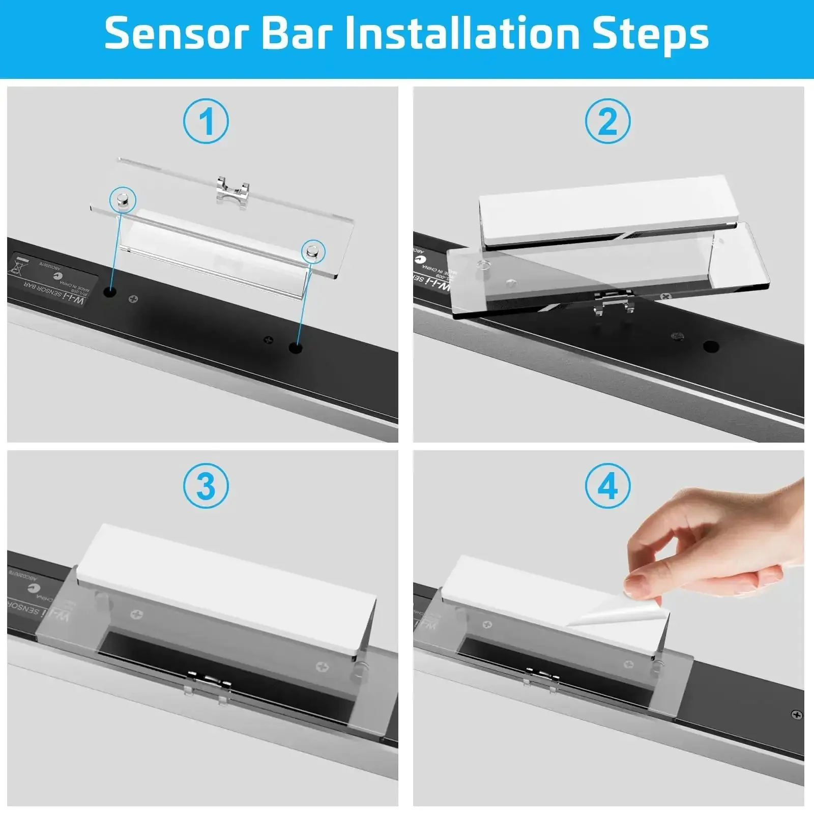 Wired Sensor Bar For Wii And Wii U Replacement, Motion Sensor Bar With Precise Infrared Tracking, Plug And Play Accessory For Nintendo Wii Console, High Compatibility For Smooth Gaming Experience - Image 2