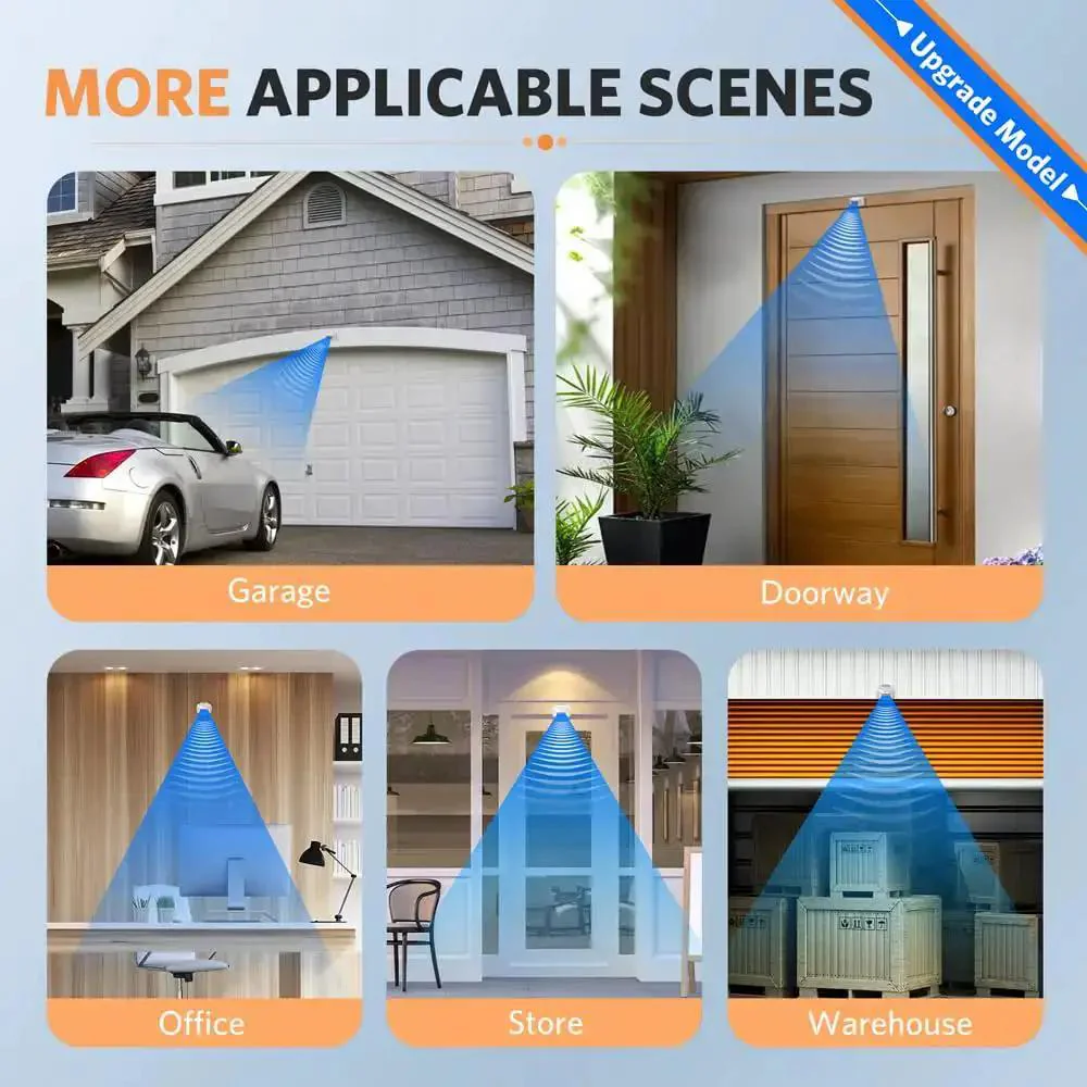 Wireless Driveway Alarm System Weatherproof Motion Sensor With Plug In Receiver And Loud Chimes Outdoor Security Alert Monitor For People Vehicles And Pets Up To 500 Feet Long Range No Fuss Setup - Image 3