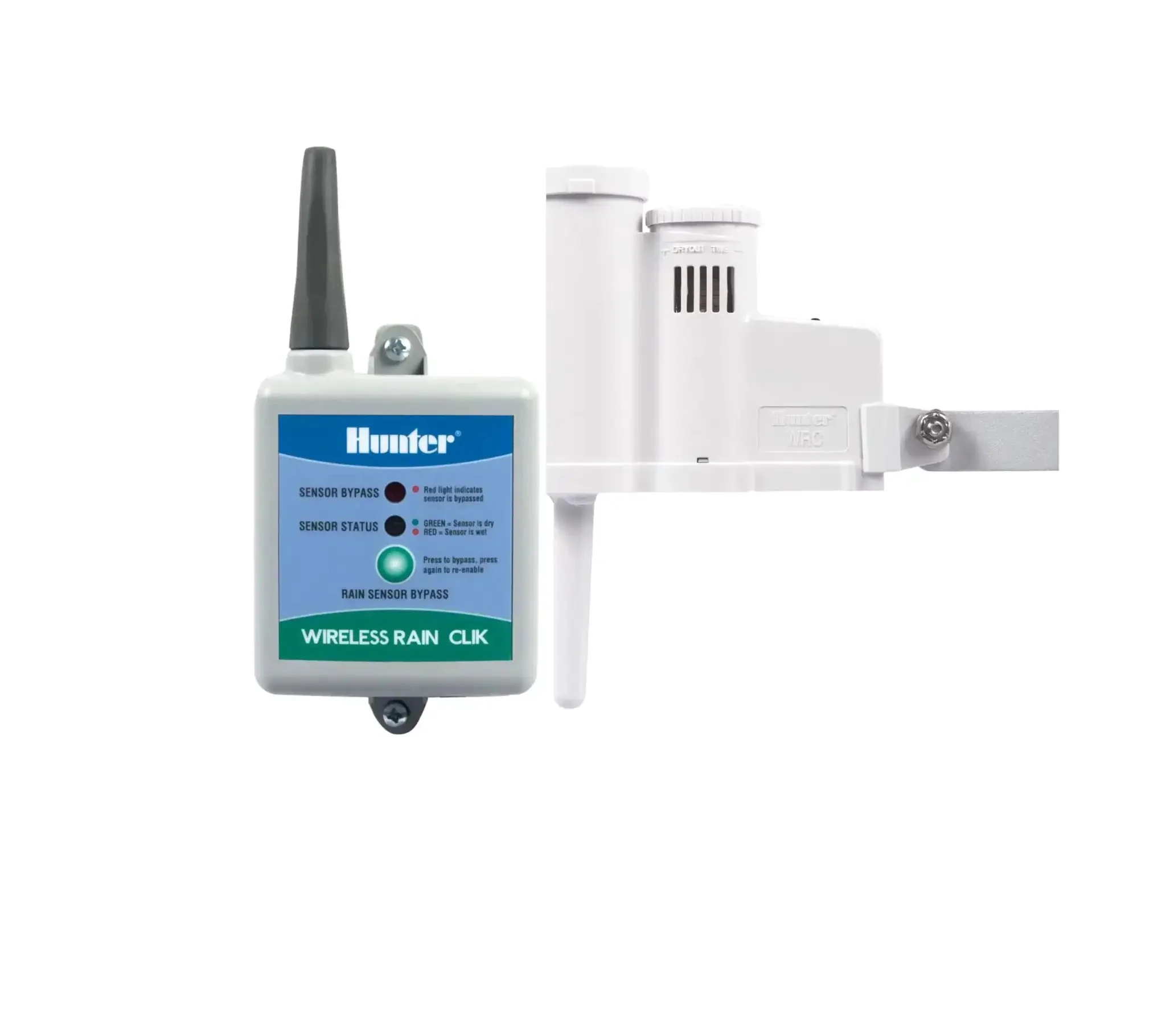 Wireless Rain Sensor System With Automatic Sprinkler Shutoff Mounts To Gutter Or Wall Compatible With Most Irrigation Controllers Easy Rain Delay For Lawn And Garden Irrigation