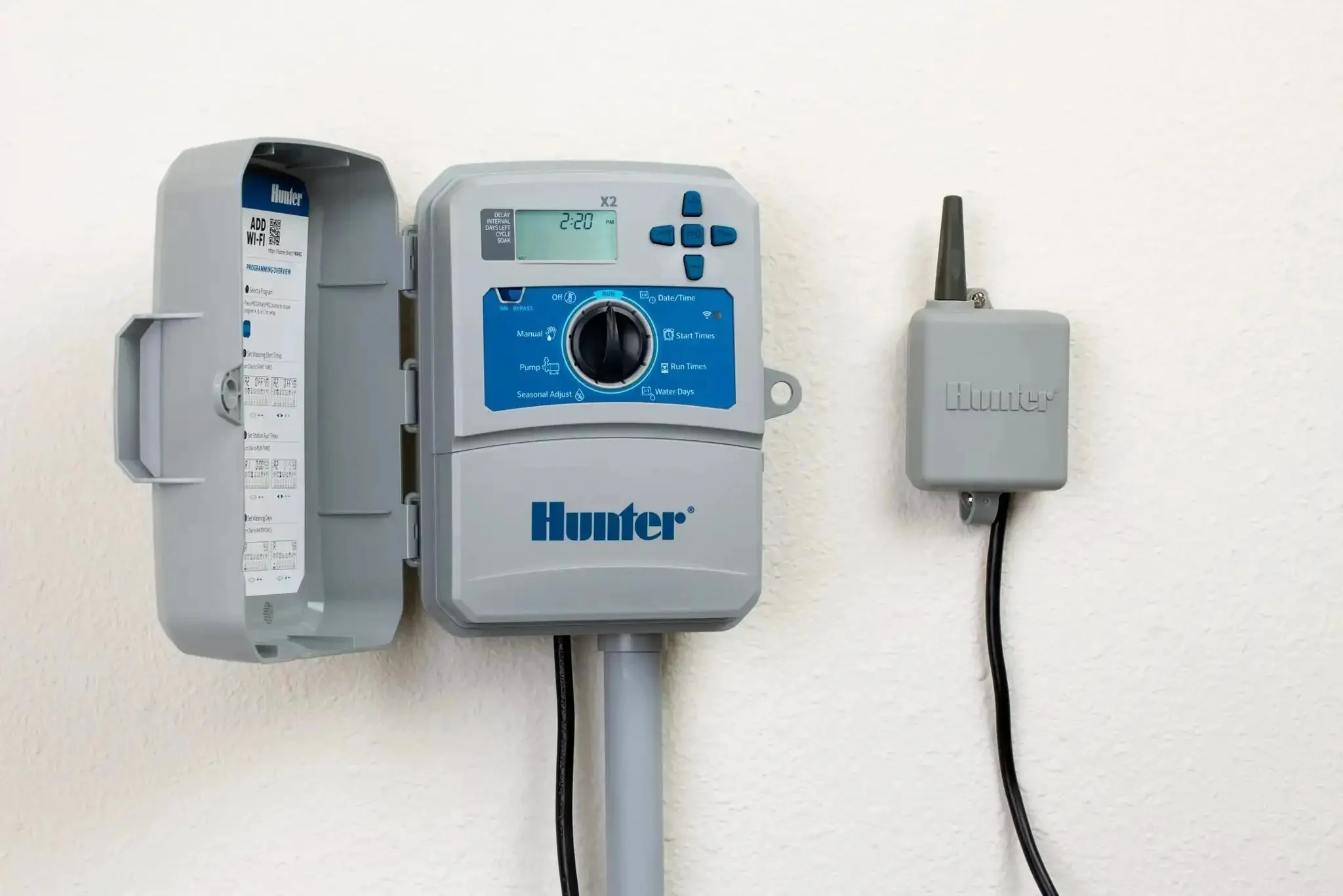 Wireless Rain Sensor System With Automatic Sprinkler Shutoff Mounts To Gutter Or Wall Compatible With Most Irrigation Controllers Easy Rain Delay For Lawn And Garden Irrigation - Image 6