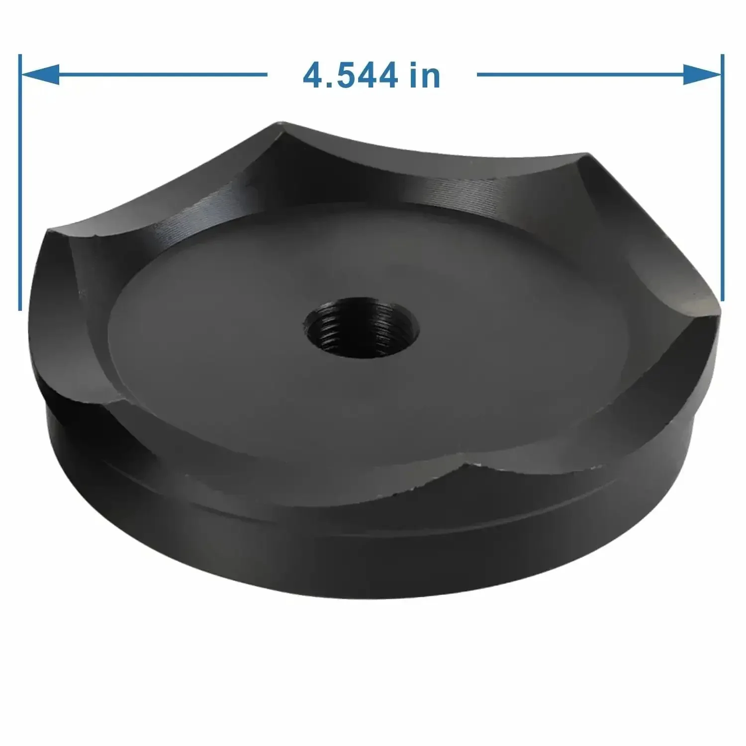 Workhorse 4 Inch Conduit Punch And Die Set For Hydraulic Knockout Driver 3/4-16UN Thread Hole Size 4 Inches Actual Hole 4.54 Inches Heavy Duty Tool Steel 12 Ton Punching Capacity Handles Steel And Stainless - Image 3