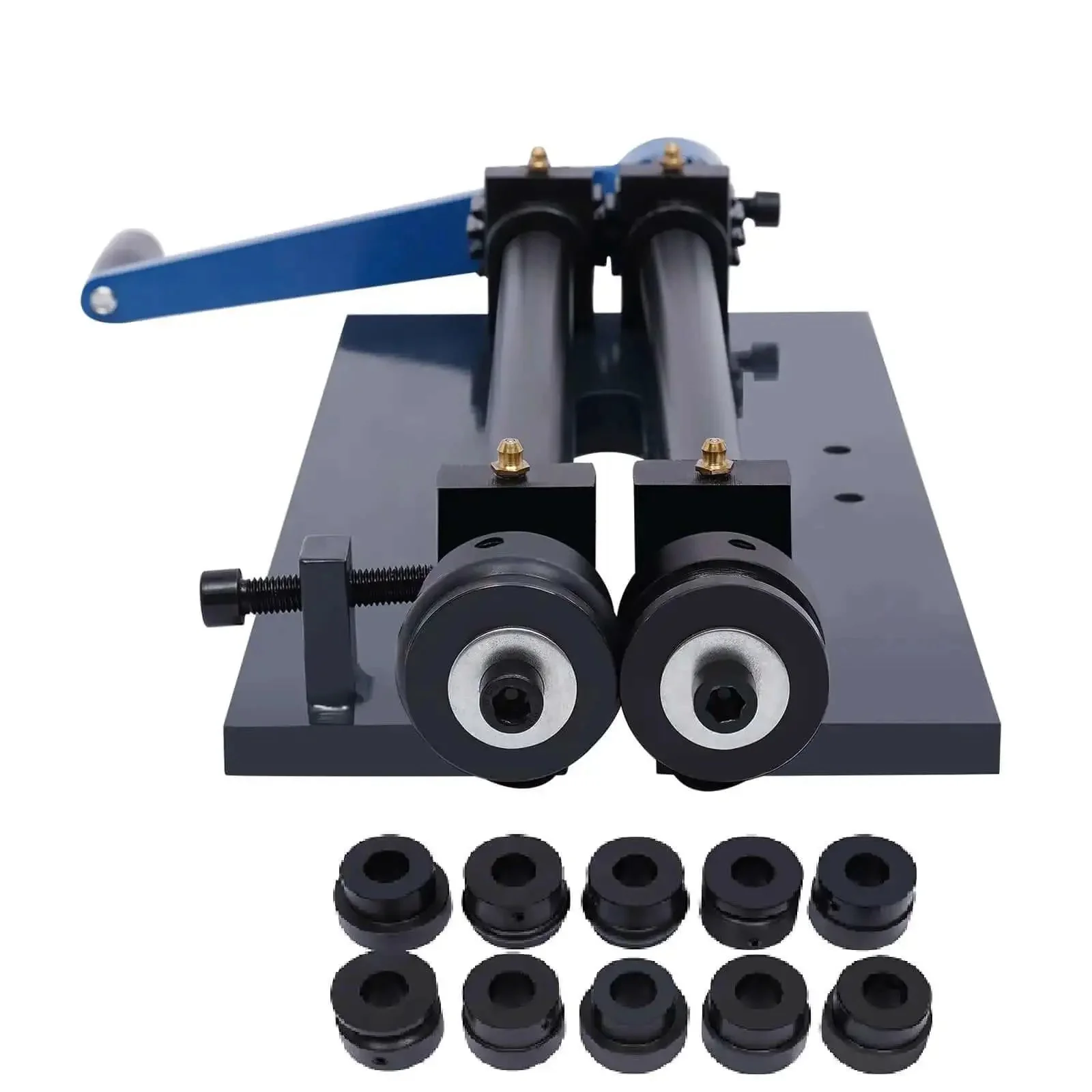 Workhorse Bead Roller Machine With 12 Inch Gear Drive Bench 6 Die Set Manual Bead Rolling Bender Slip Rollers For Fabrication And Custom Panels For Pros And Hobbyists