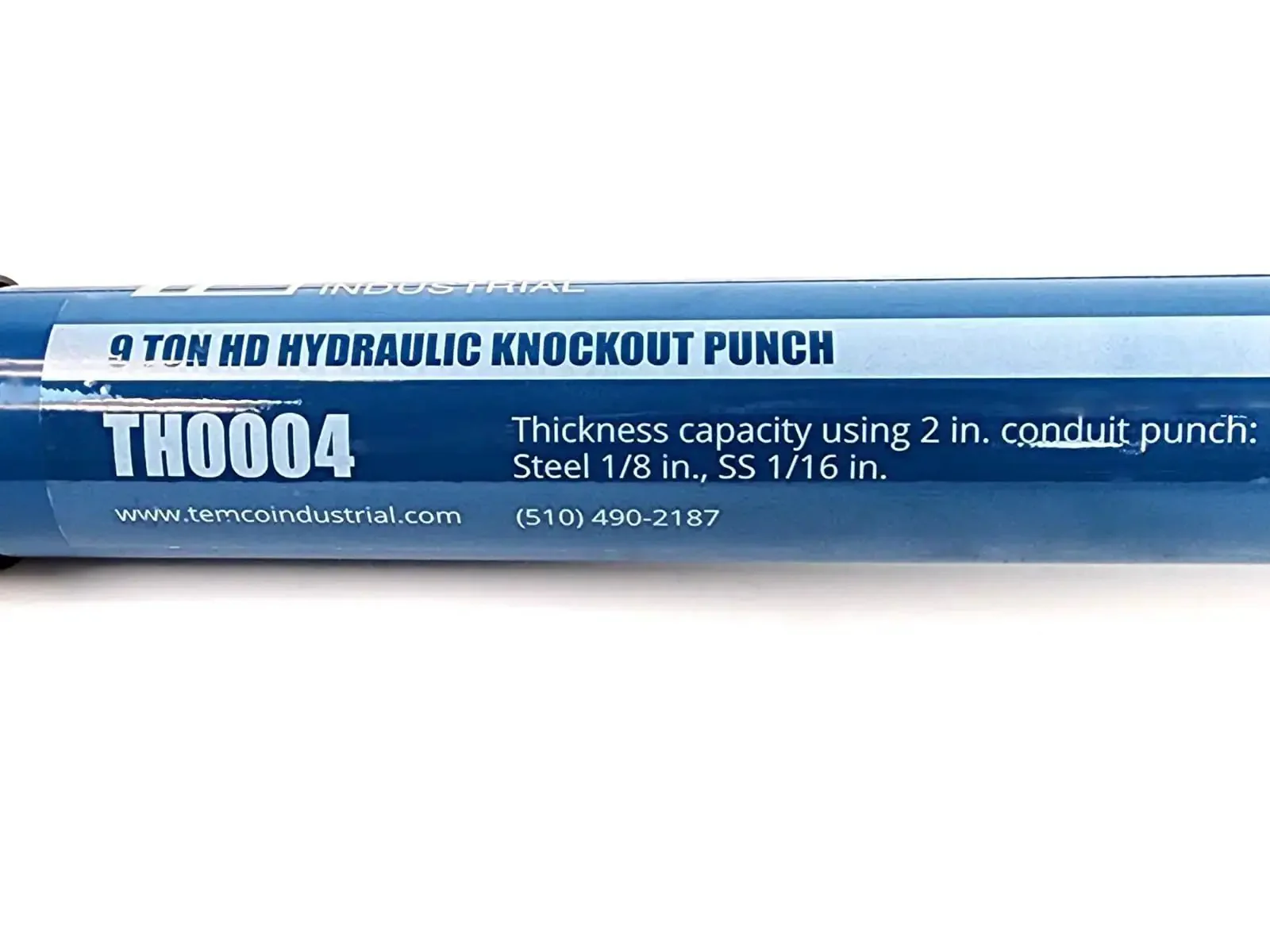Workhorse Hydraulic Knockout Punch Driver Only 9 Ton Punch Power Three Quarter Inch 16 Thread Max 2 Inch Conduit Knockout Draw Stud Compatible With THA015 THA001 THA100 Greenlee And Domestic Tooling Friendly - Image 3