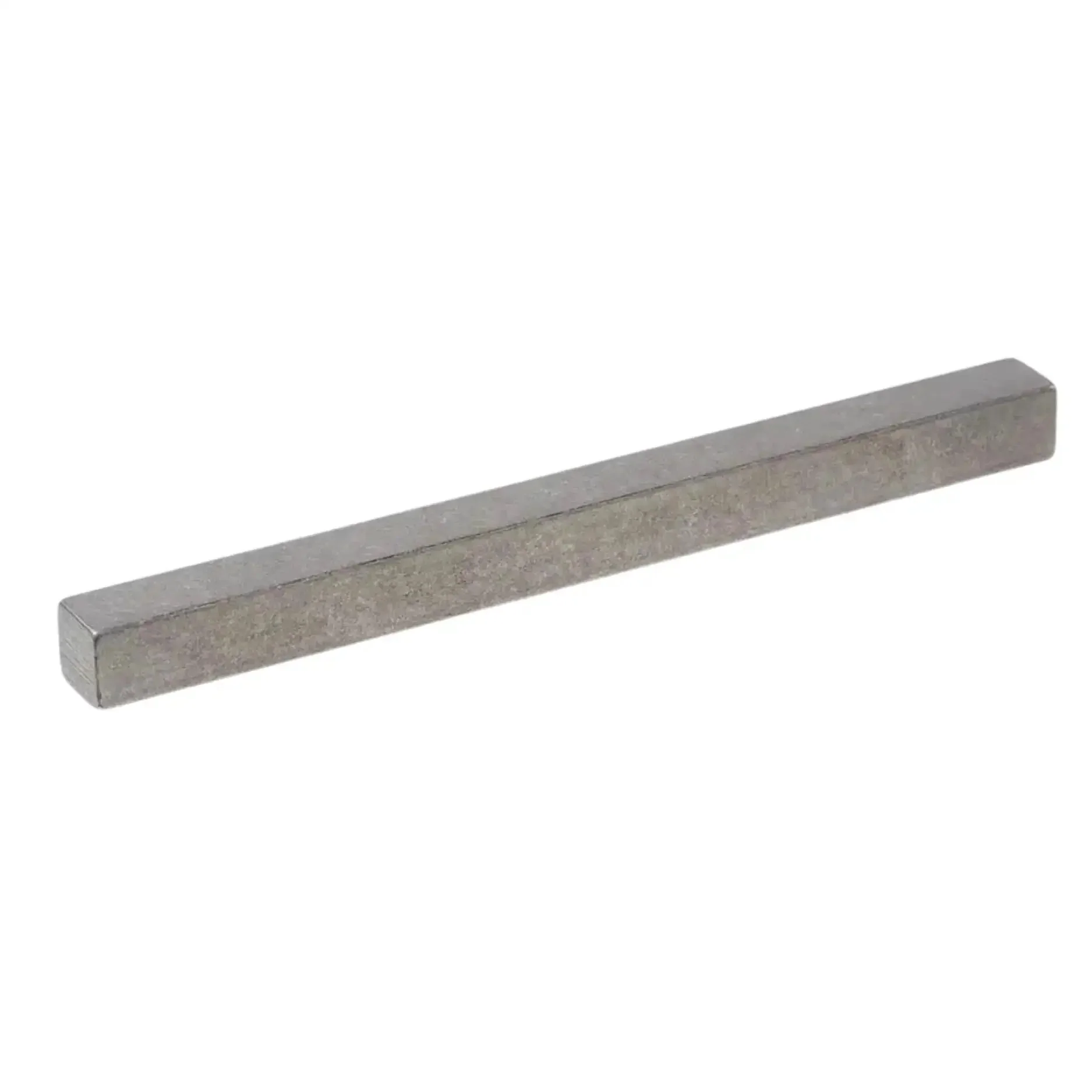 Zinc Plated Carbon Steel Key Stock 3/8 Inch by 3/8 Inch by One Foot Flat Bar For Metalworking DIY Projects Built Tough Industrial Grade Material Machinable And Ready For Fastening Long Lasting And Versatile